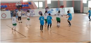 لقطة من المباراة الاستعراضية للشابات